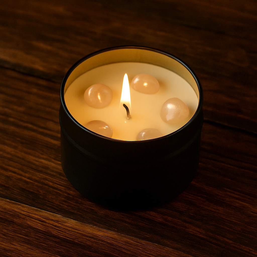 Crystal Manifestation Candle With Scent
