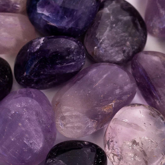 I Am At Peace - Spiritual Protection Amethyst Lamp