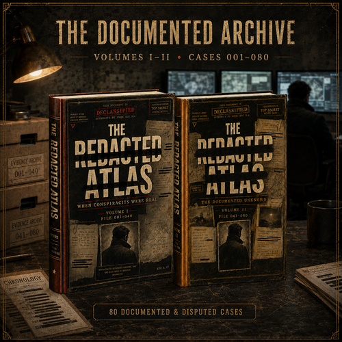 The Redacted Atlas by Dorian Varen Voulume I-II