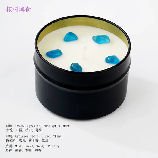 Crystal Manifestation Candle With Scent