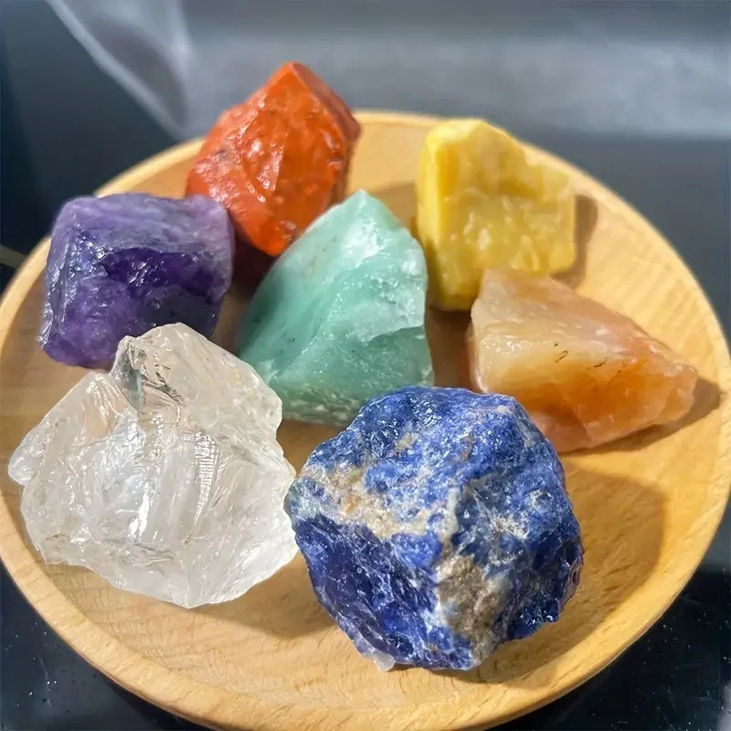 7pcs Natural Chakra Crystal