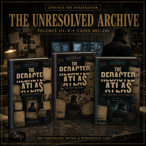 The Redacted Atlas by Dorian Varen Voulume III-V