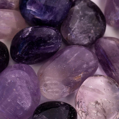 I Am At Peace - Spiritual Protection Amethyst Lamp